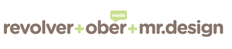 revolver + obermedia + mr design | Branding