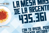 la mesa mas grande